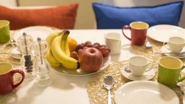 客室内のダイニングエリア / 21