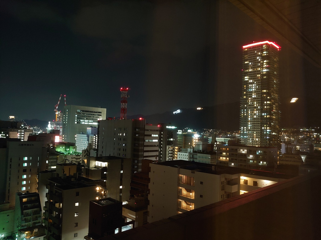 六甲山側の夜景