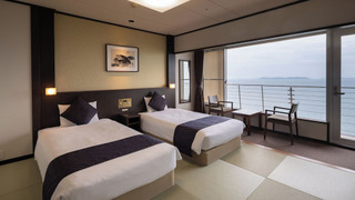 [オーシャンビュー] 和室ツイン  禁煙