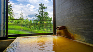 山の間 洋室 客室内専用温泉風呂付 1ベッドルームスイート 禁煙