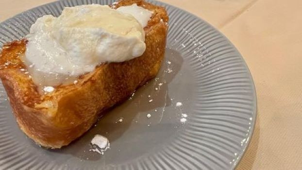 朝食のフレンチトースト