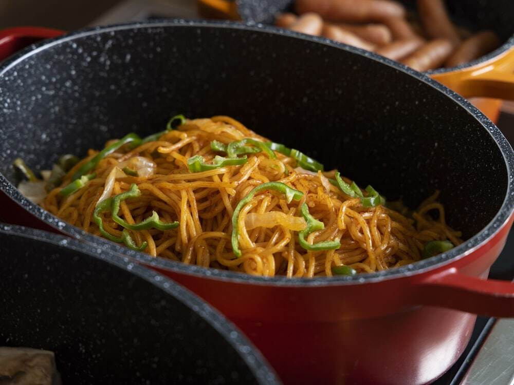 朝食ビュッフェ