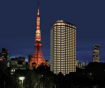 間近に東京タワーと自然、遠くには煌びやかな夜景が広がる3639543