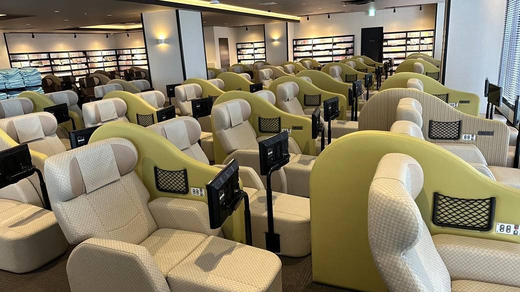 リラックスルームは4か所 / 5