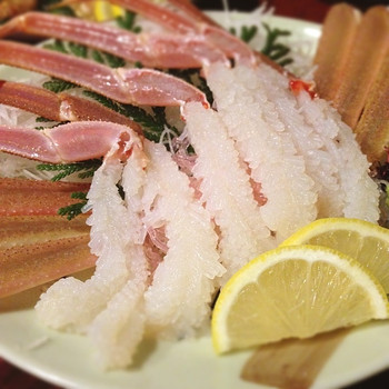 「海光房」料理 75829 ズワイガニ刺