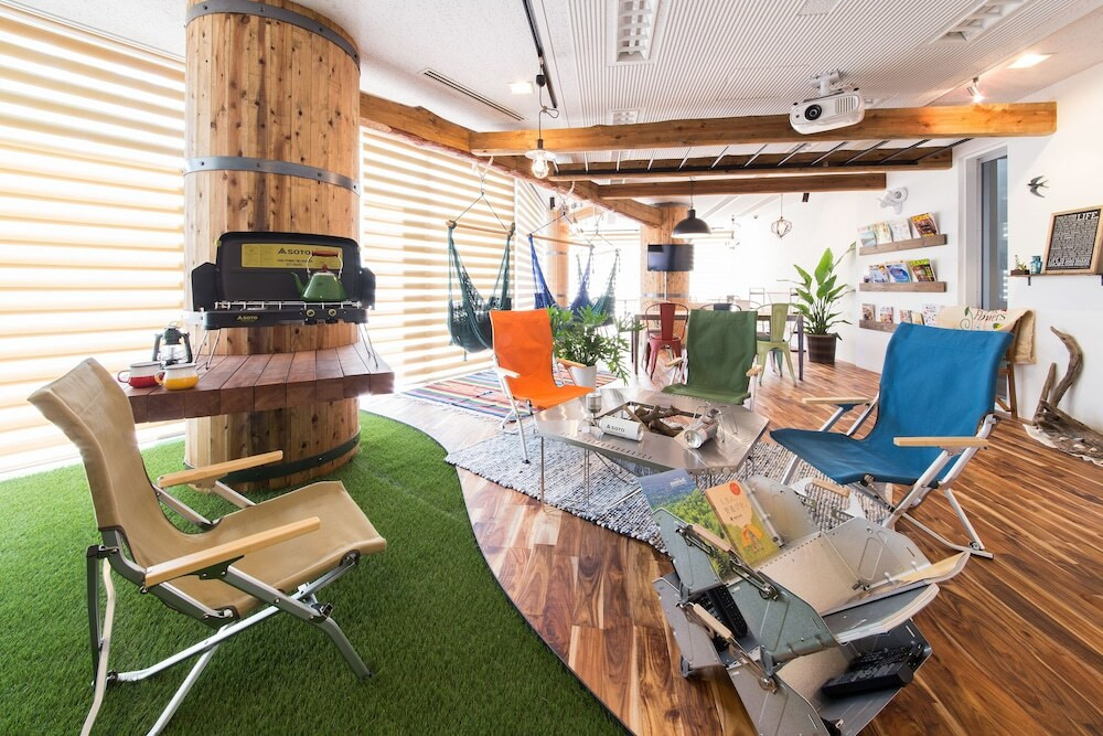 街なかでアウトドア気分を味わえるゲストハウス3947105