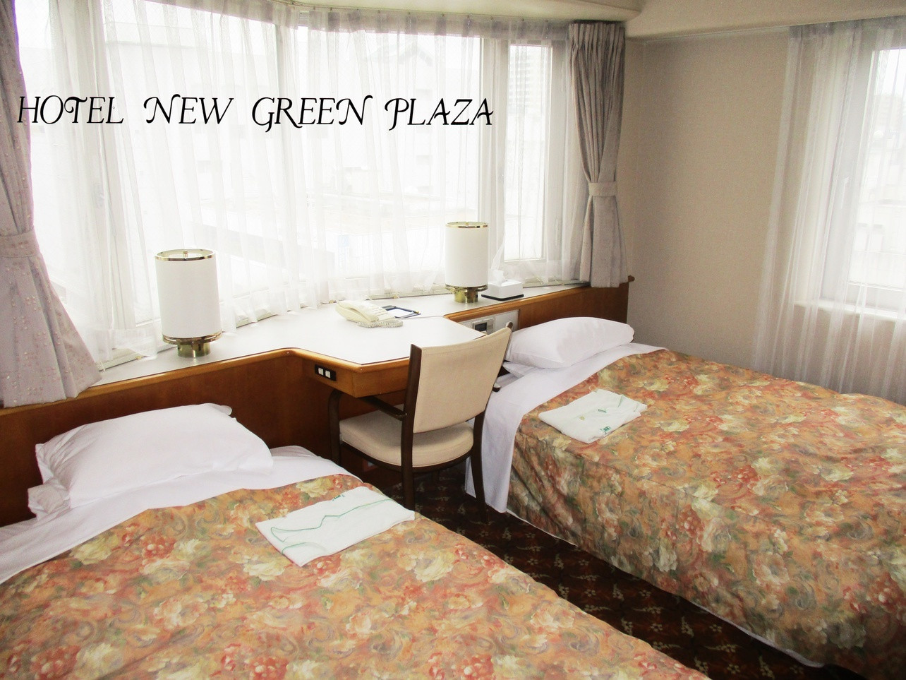 5. 駅から徒歩1分！広いベッドでゆったり♡「ホテルニューグリーンプラザ」3509924