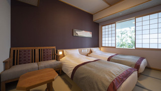 ベーシック ツインルーム シングルベッド 2 台 禁煙