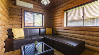 丸太コテージ禁煙