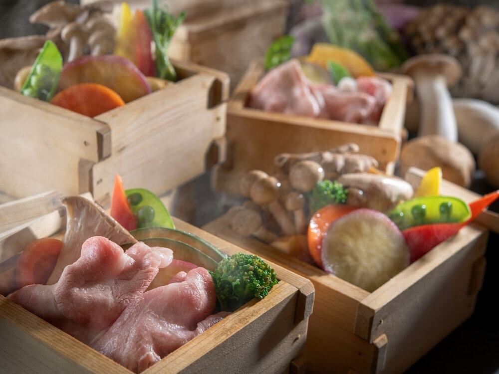 朝食ビュッフェ