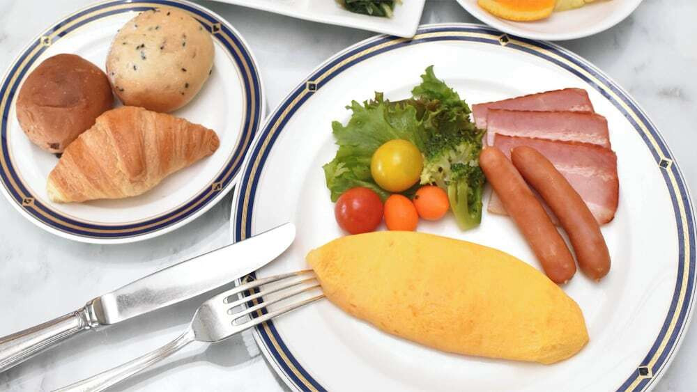 朝食ビュッフェ