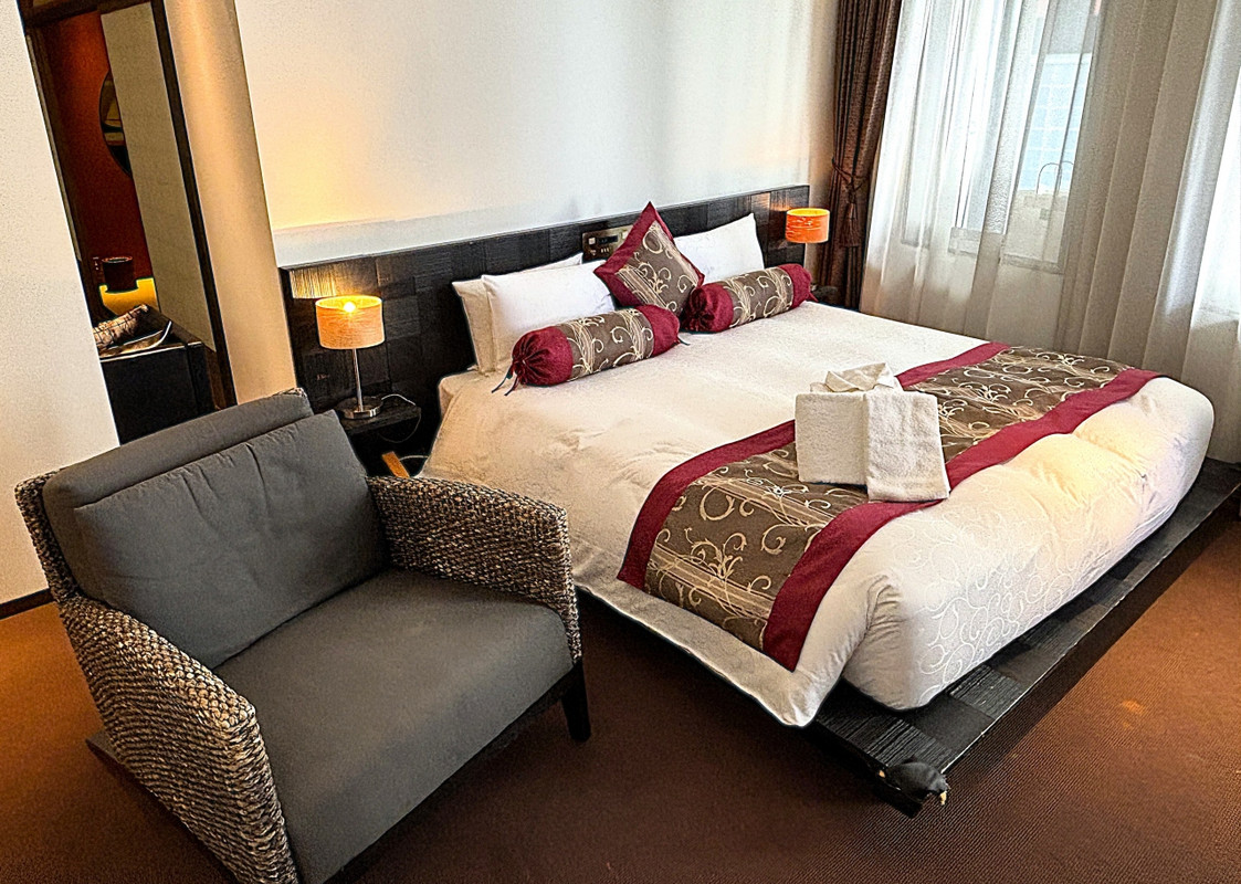 月芭蕉 401号室のベッドルーム 