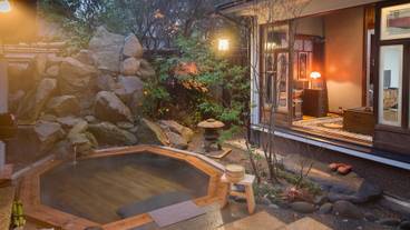 客室露天風呂② / 4