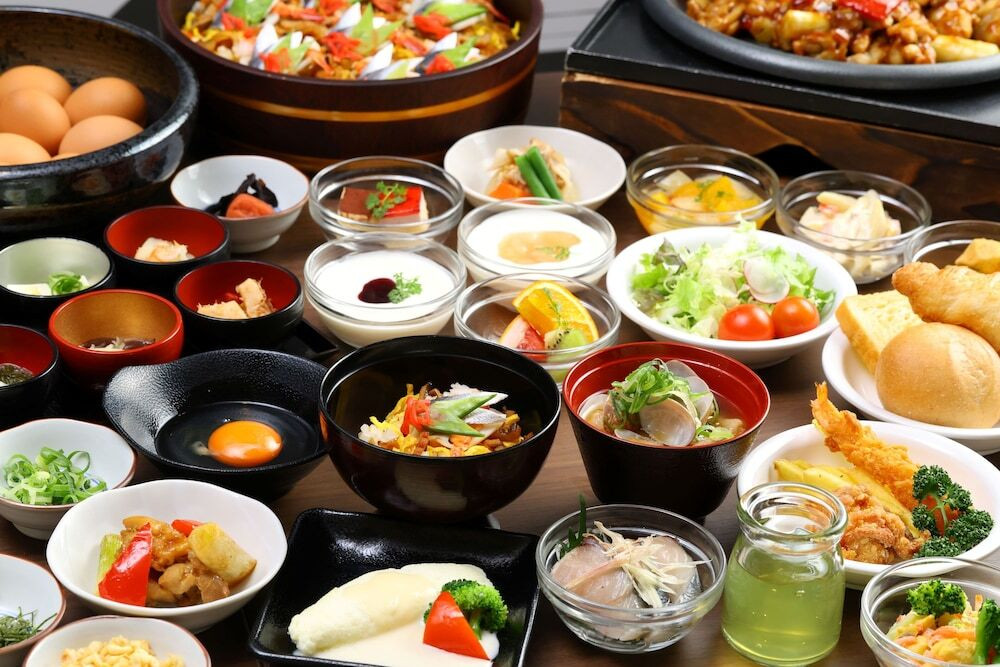 朝食ビュッフェ