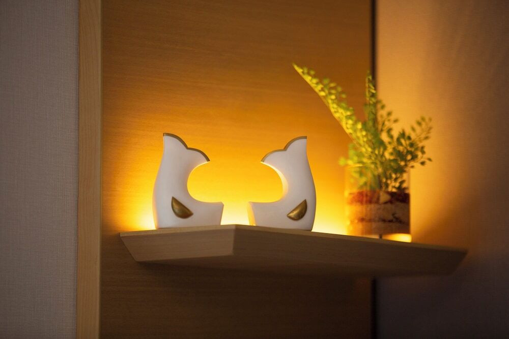 ペアのしゃちほこ