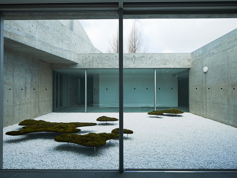 エントランス／苔庭