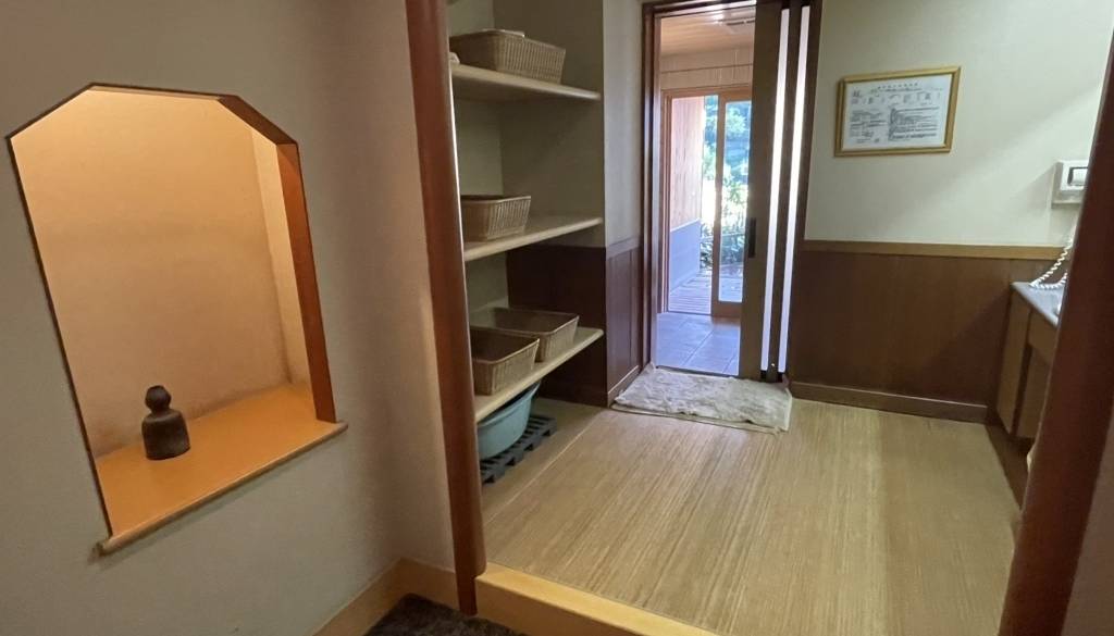 貸切露天風呂の脱衣所一例 / 4