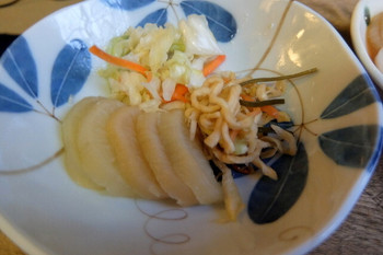 「独酌　三四郎」料理 721565 漬物