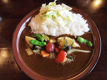 「珊瑚礁 モアナマカイ店」料理 770131 煮込み野菜のカレー