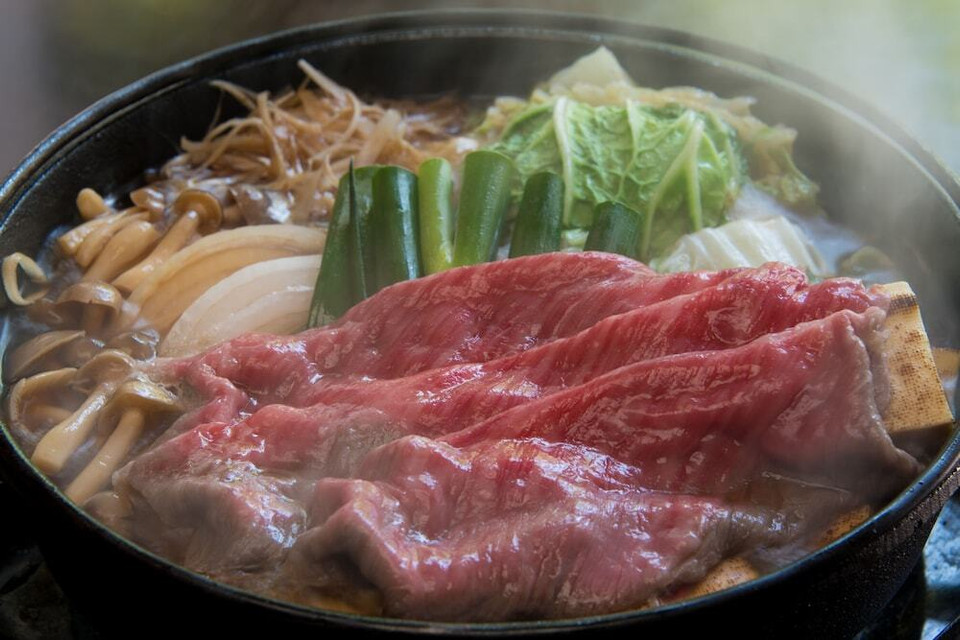 但馬牛すき焼き会席