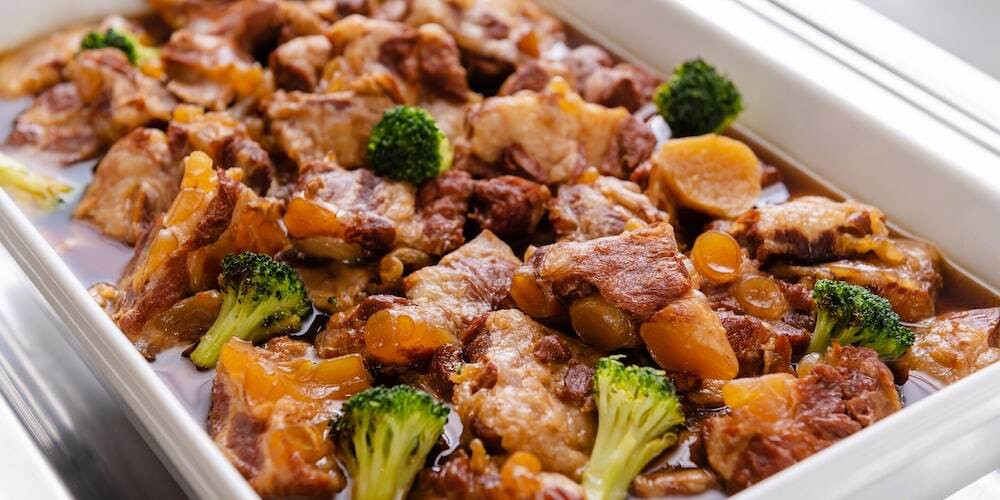 朝食ビュッフェ