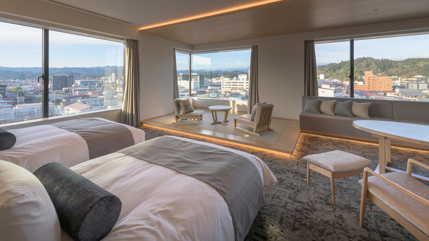 和風ホテルのおしゃれなバイキングブッフェに舌鼓♪3465107