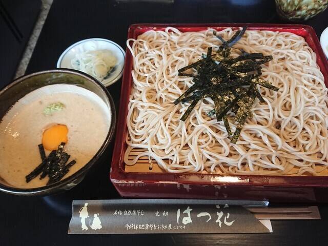 箱根湯本のそば処
「はつ花」でランチ / 1