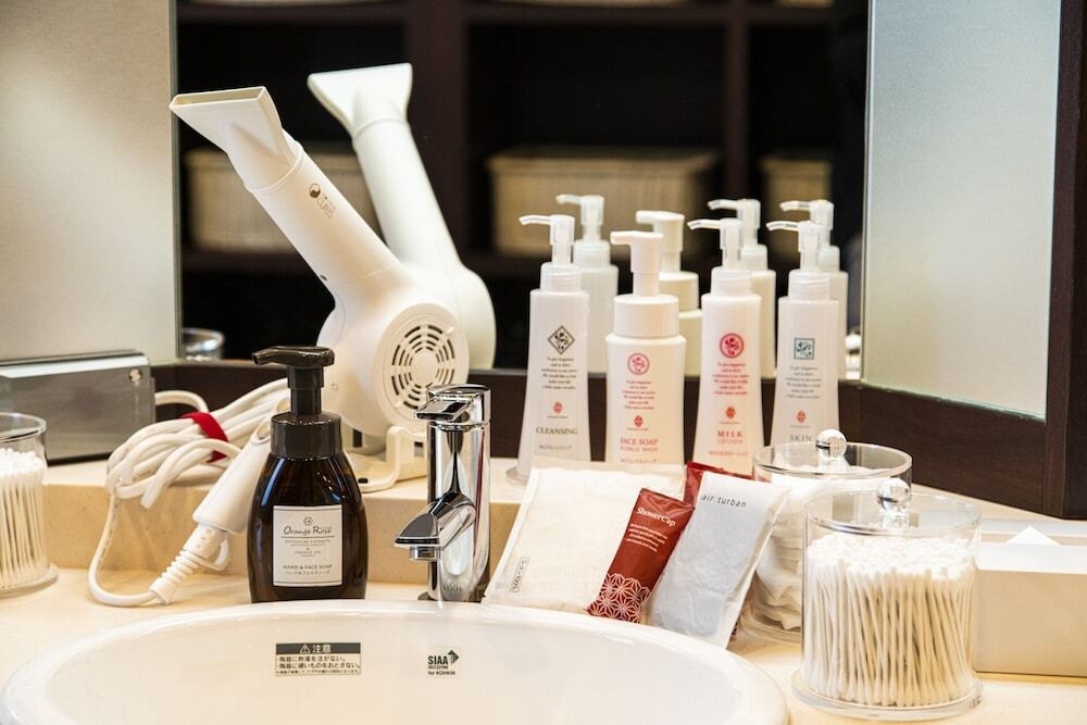 パウダールームのアメニティ一例