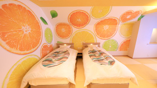 みかんのコンセプトルーム [スーペリア] [和洋室] [禁煙] [眺望なし]