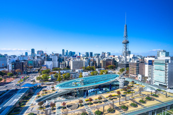 《愛知県》名古屋都市風景・栄の街並み