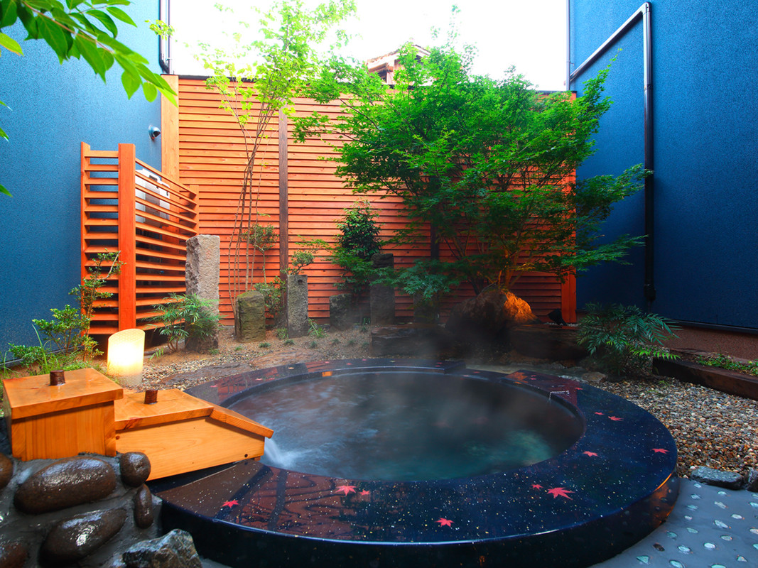 スタンダード洋客室 蘭 露天風呂