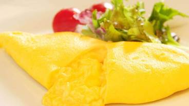 朝食 オムレツ一例 / 9