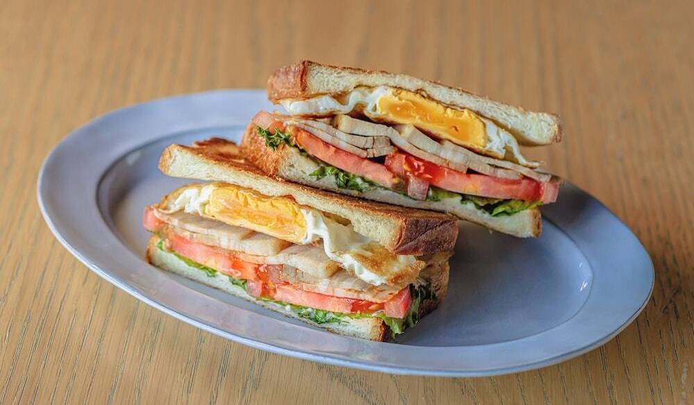 朝食 MLTEサンド / 3