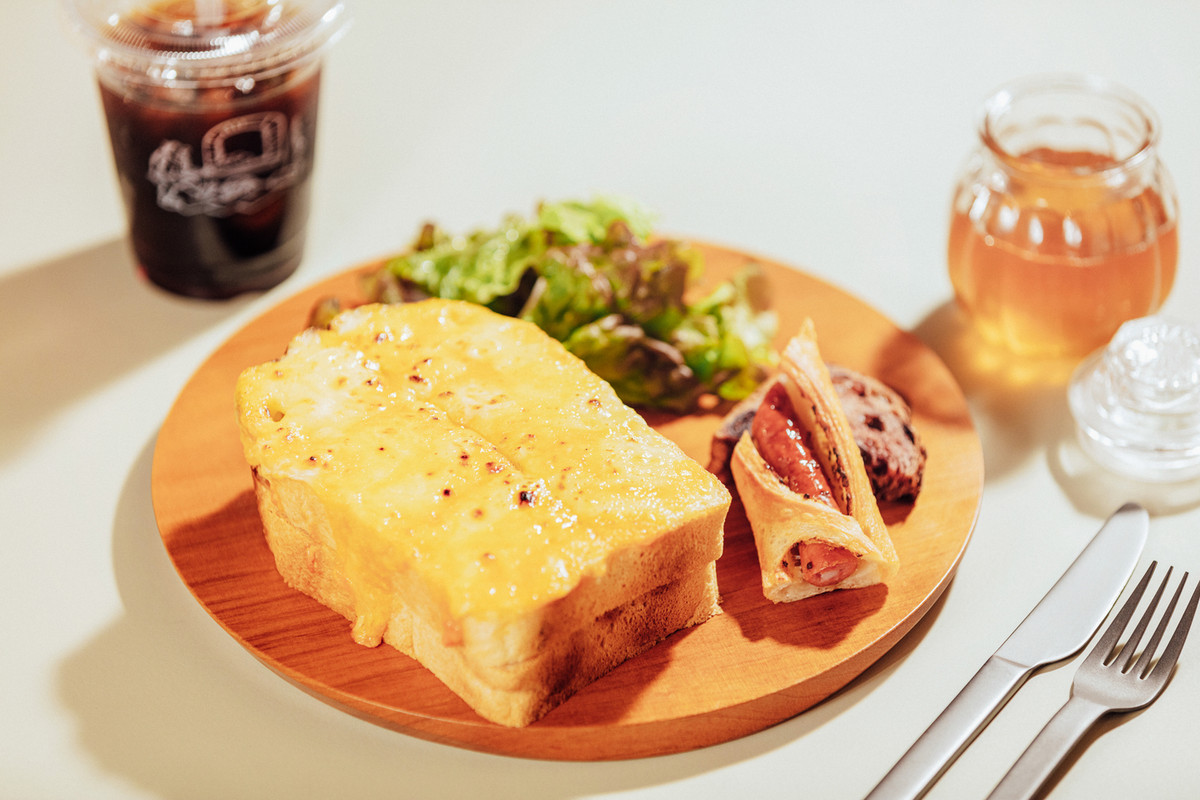 「パン工房 クーロンヌ」の朝食