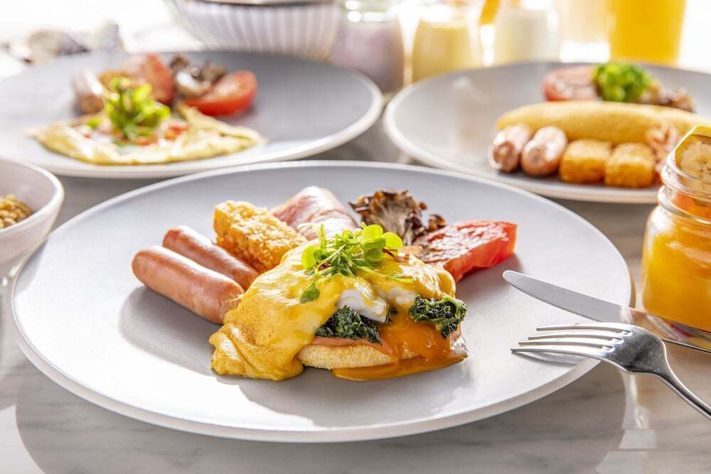 朝食ビュッフェ