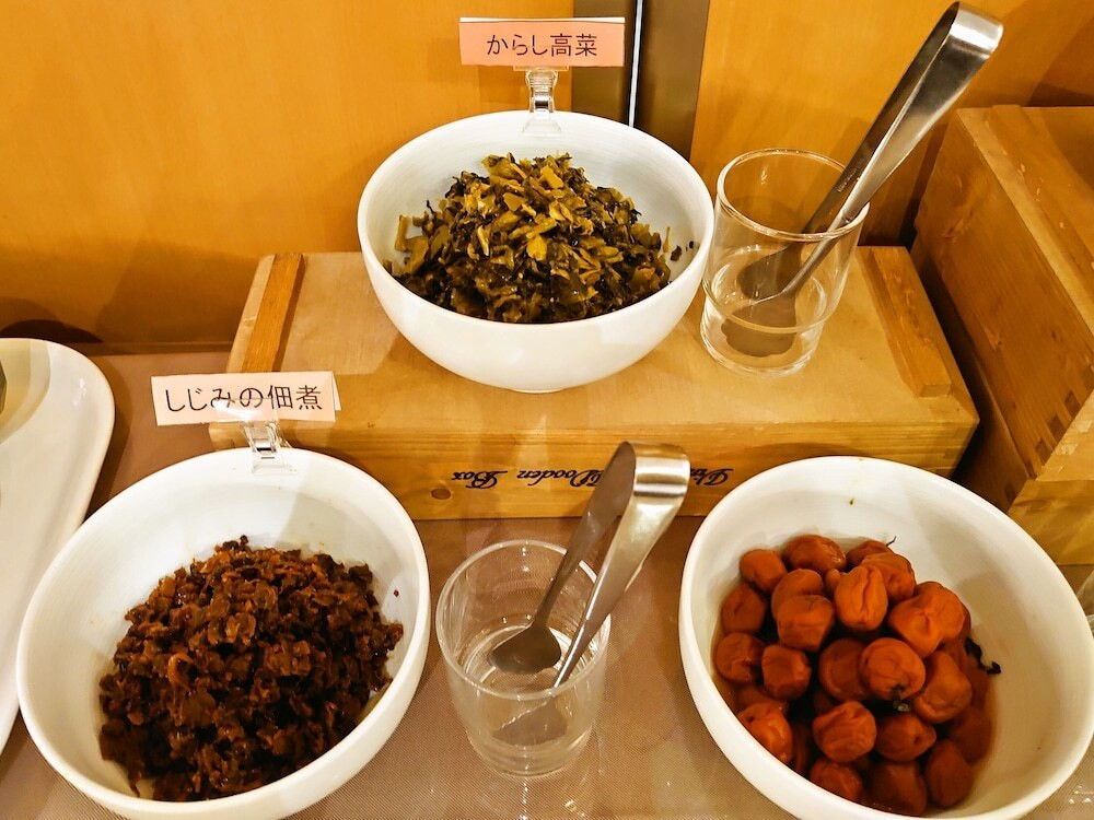 朝食ビュッフェ