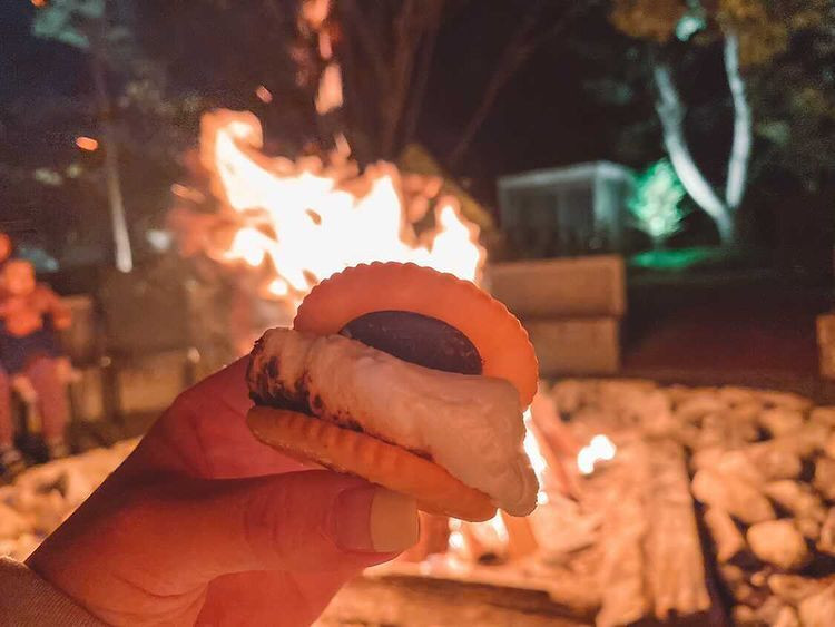 スモアセットは施設内で購入できます♪