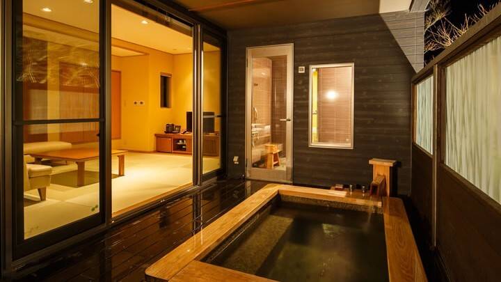 柚-ゆず-露天風呂 / 3