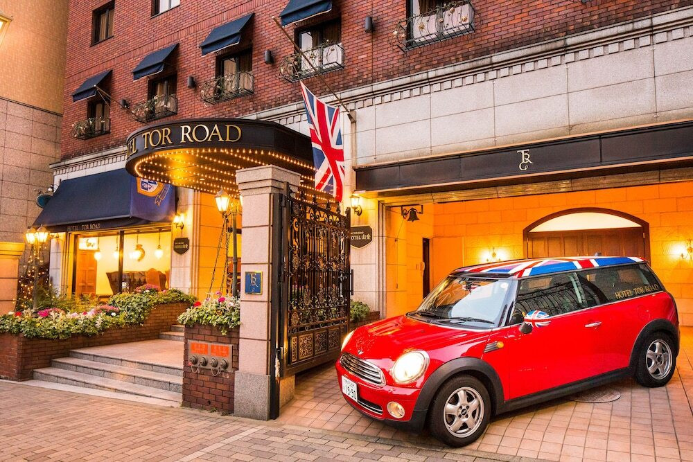 クラシカルなイギリススタイルのホテル3389414