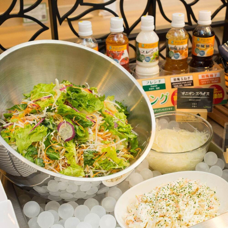 朝食ビュッフェ