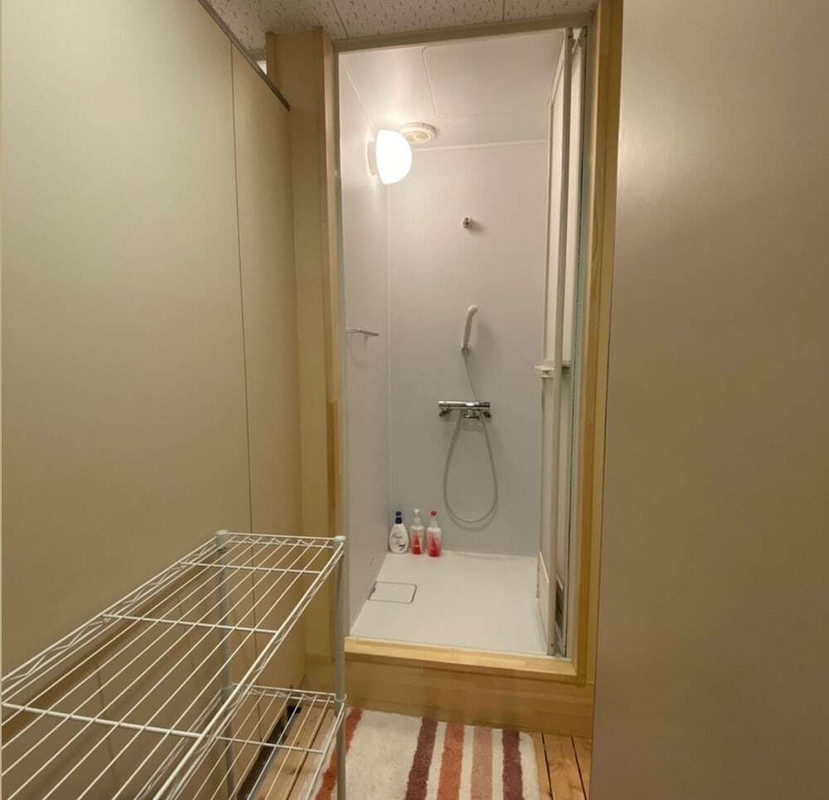 バスルームのシャワー