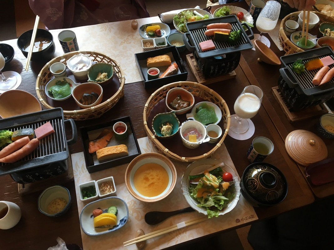 見た目もうれしい朝食