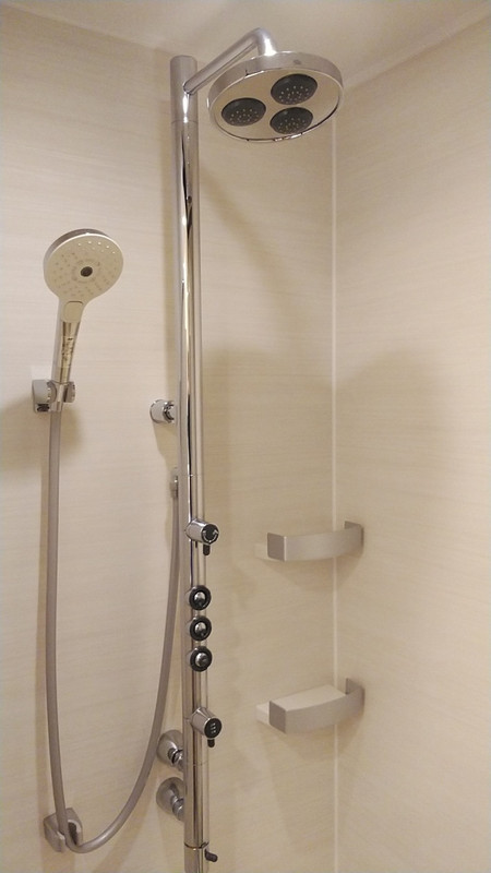 今回はシャワールームの部屋