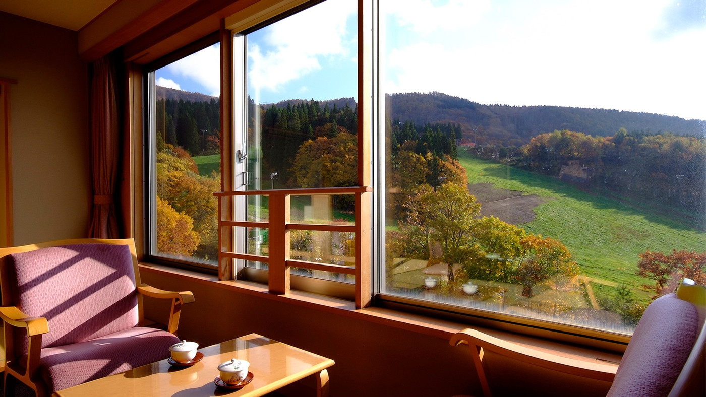 眺望抜群のお部屋と風情のある温泉で蔵王の冬を満喫！3640108