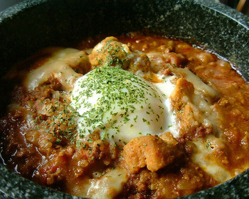 「Torso Bar 4F SHOW」料理 498892 ＴＢＳ系番組「女神サーチ」で特集された一押し石焼カレー！