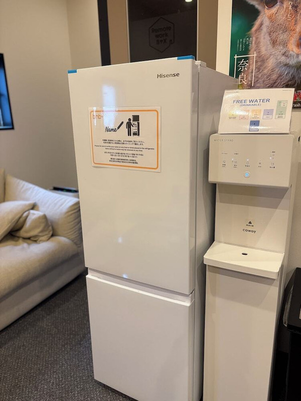 客室内のダイニングエリア