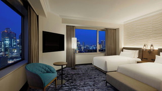 スイート シングルベッド 2 台 コーナー