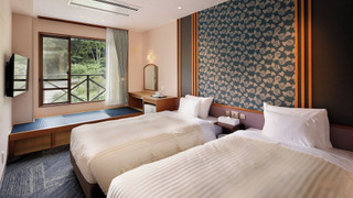 ベーシック ツインルーム シングルベッド 2 台