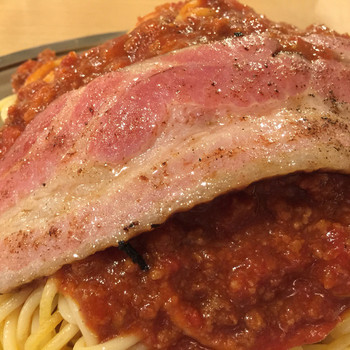 「スパゲティーのパンチョ 御徒町店」料理 1047378 ミートベーコン 大盛り