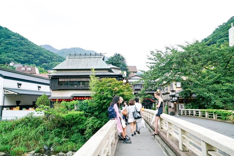 箱根湯本駅近くの
「はつ花」でランチ / 1
